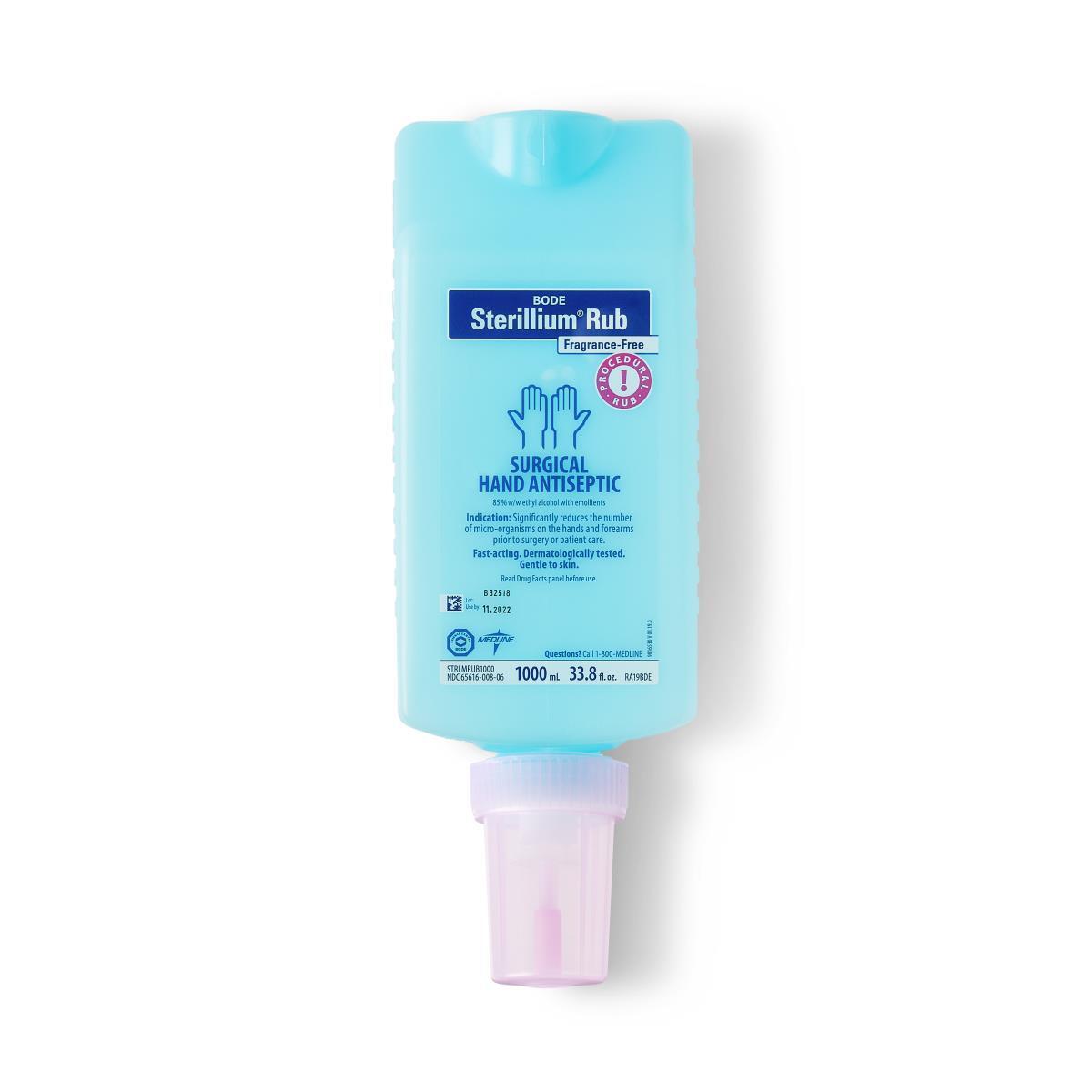 Sterillium Rub 1,000 Ml Scent-Free Surgical Hand Spray, Each