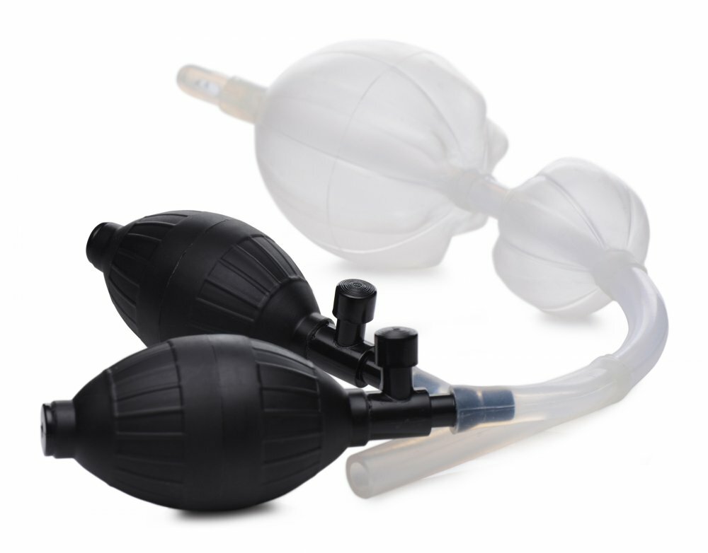 Cleanstream Silicone Inflatable Double Bulb Colon Cleanse Enema System