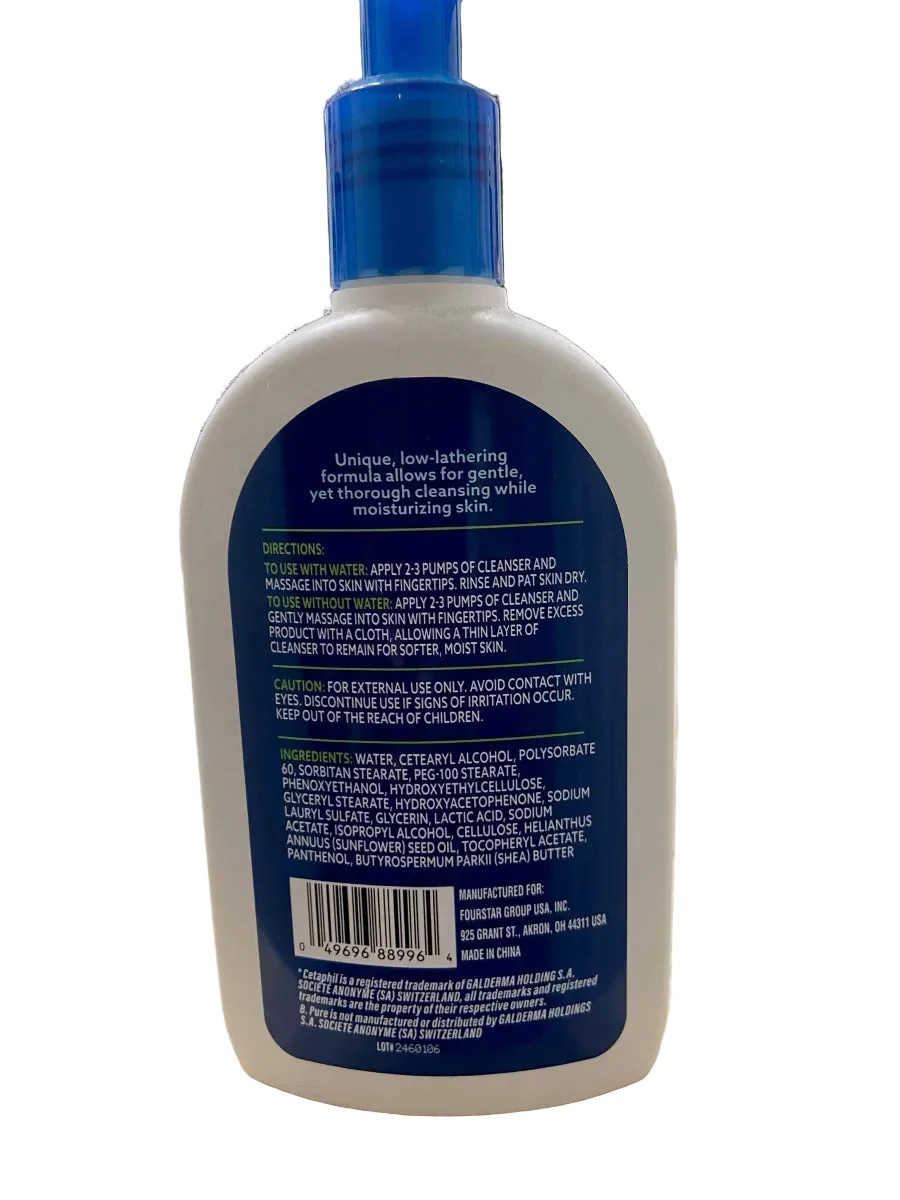 B-pure Hydrating Cleanser for Sensitive Skin, 8oz