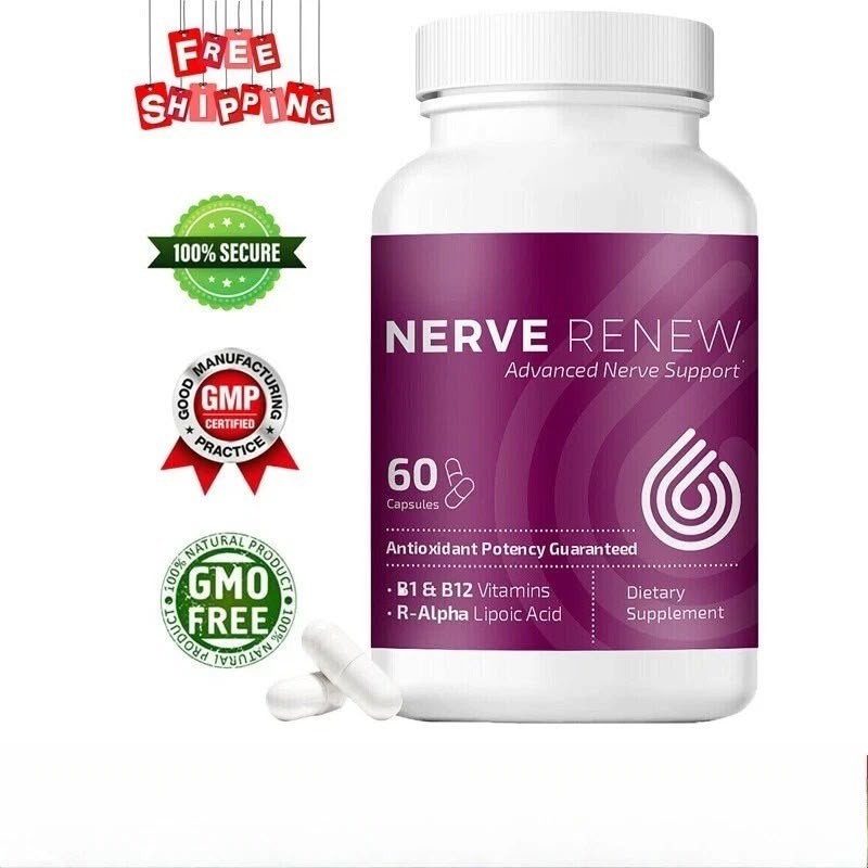 NERVE RENEW Advanced Nerve Support – with R-Alpha Lipoic Acid