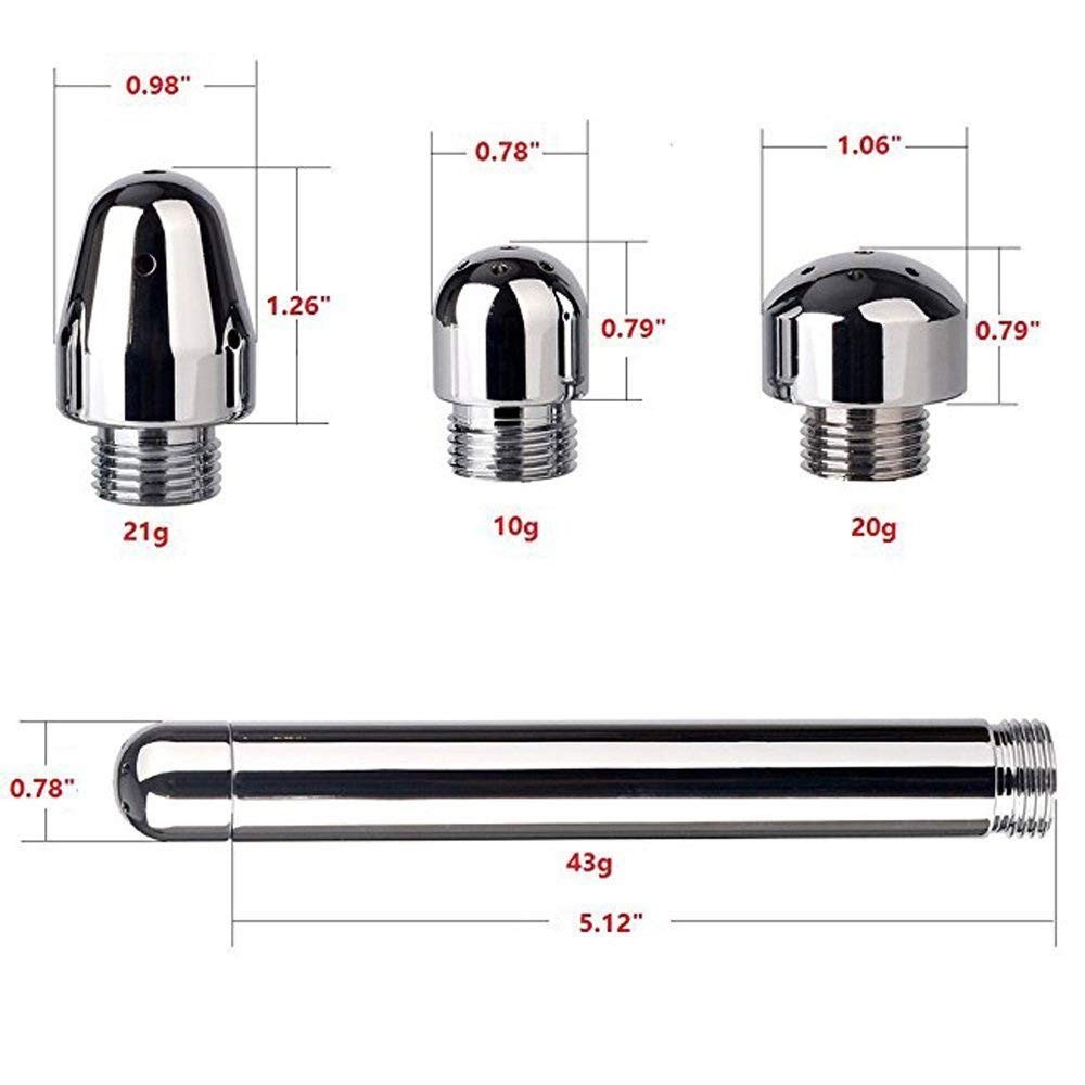 3-Head Shower Douche Kit – Cleansing System with Regulator & 59″ Hose
