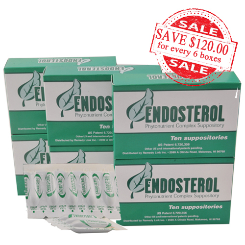 Endosterol Prostate Therapy 6 Box Discount $120.00 SAVINGS