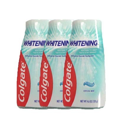 Liquid Toothpaste Whitening Crystal Mint 4.6 oz Pack of 3 Colgate 4.6-Ounce