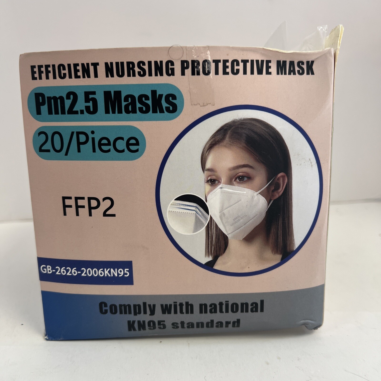 Disposable Face Mask Pm 2.5 Mask Comply With National Standard KN95 27 piece