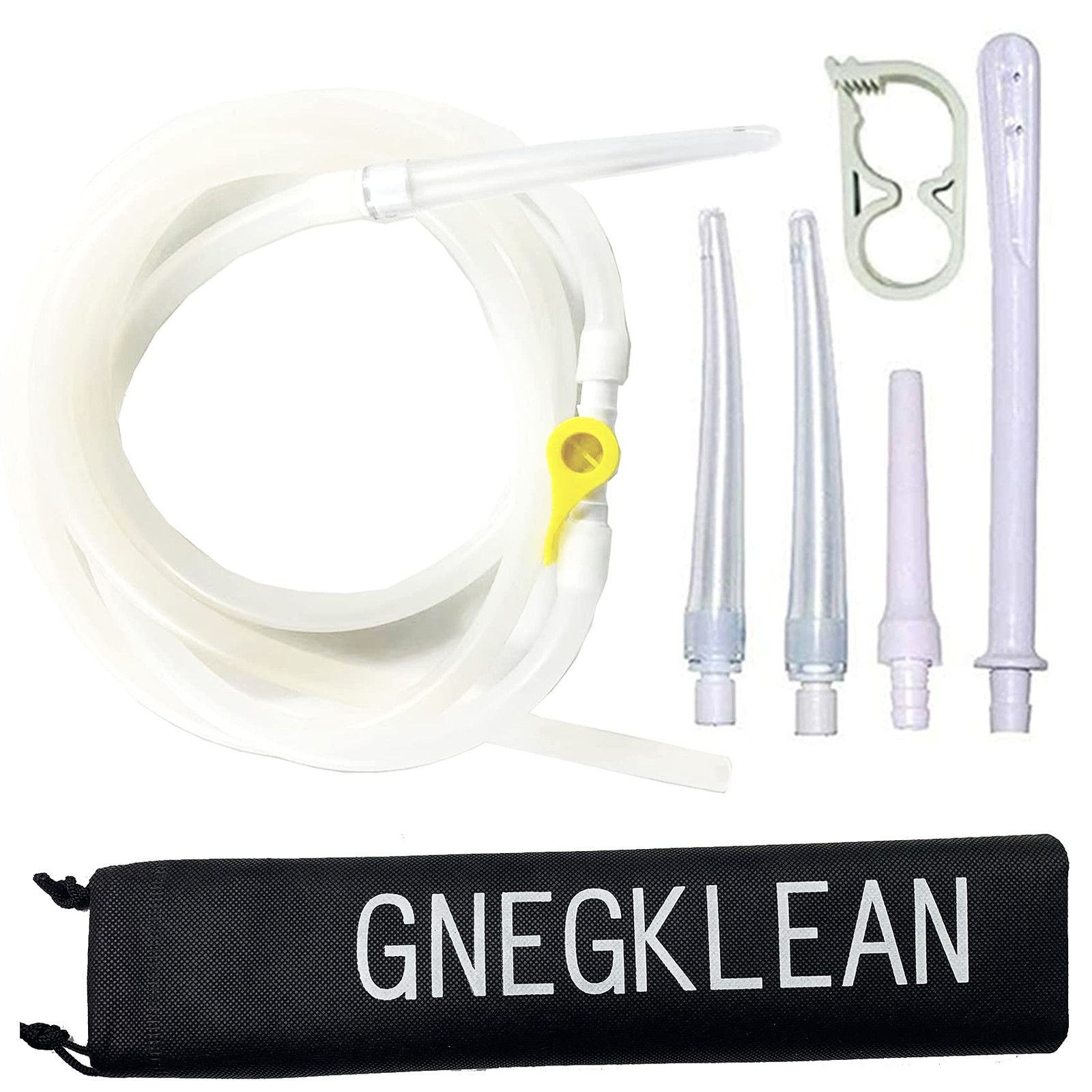 Enema Tubing Replacement Pack for Enema Bucket and Enemas Bag – 5.24ft. Long …