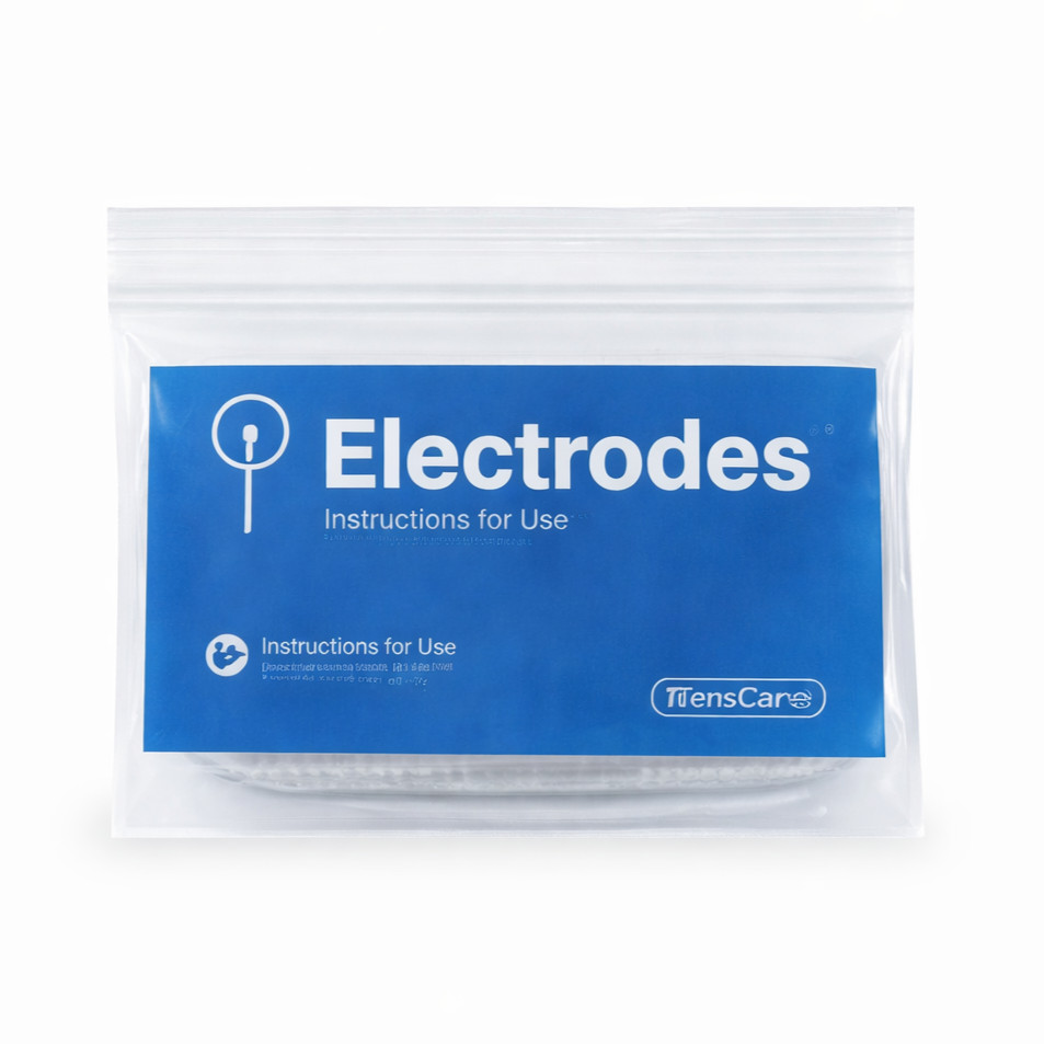5 Packs TensCare E-CM50100 50x100mm Electrode Pads TENS EMS Sealed New