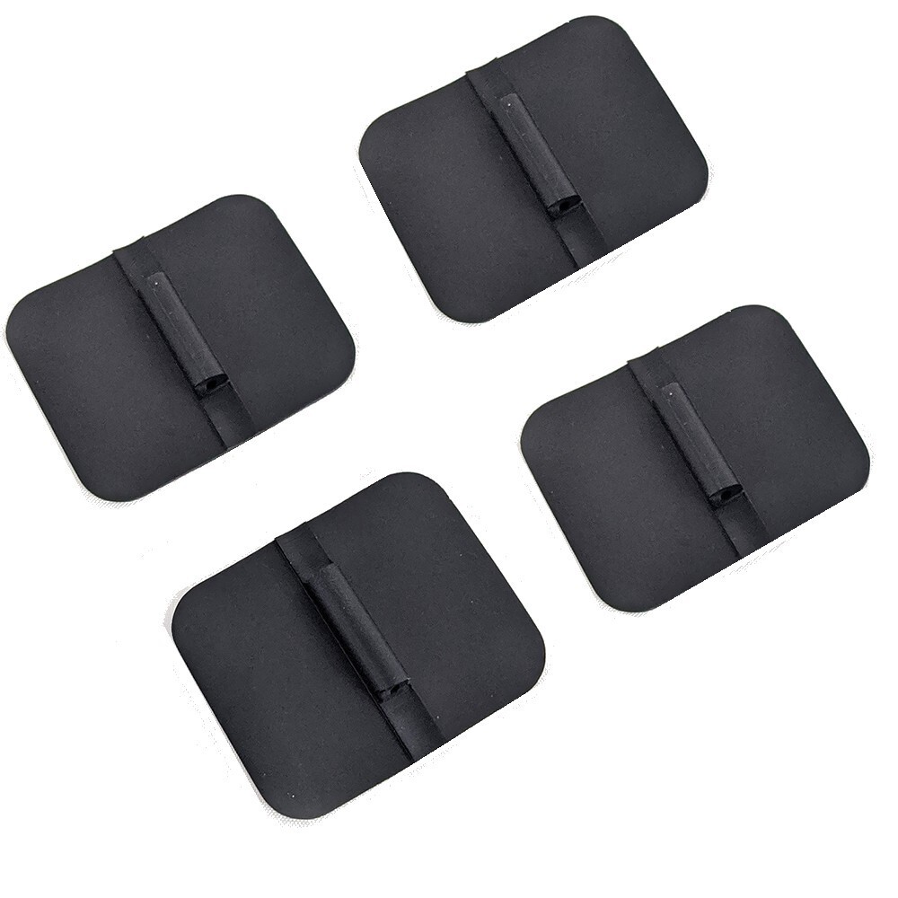 1.75″ square Carbon Electrodes without gel – 4/pack