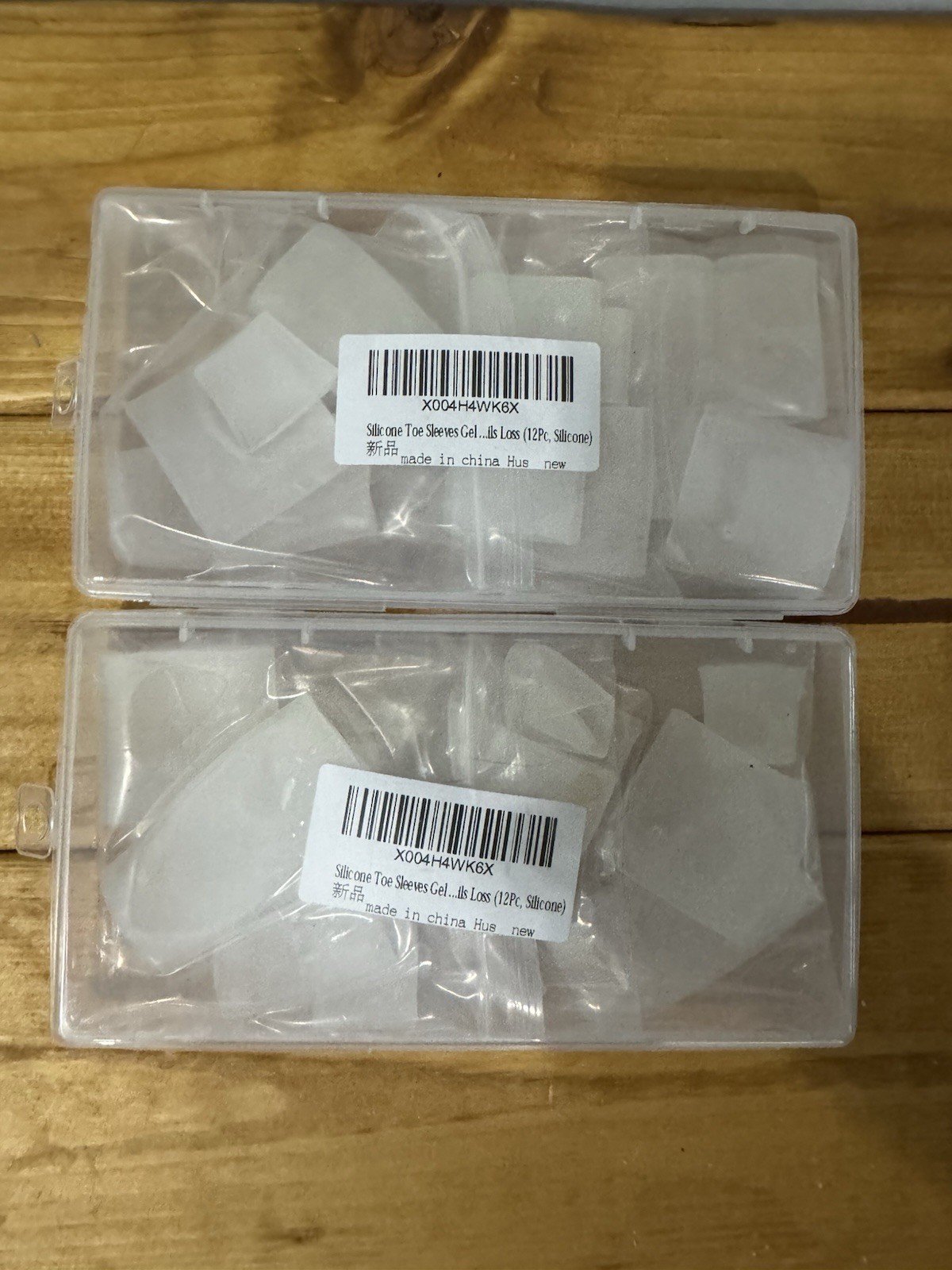 Silicone Toe Sleeves 12pcs, 2 Packs