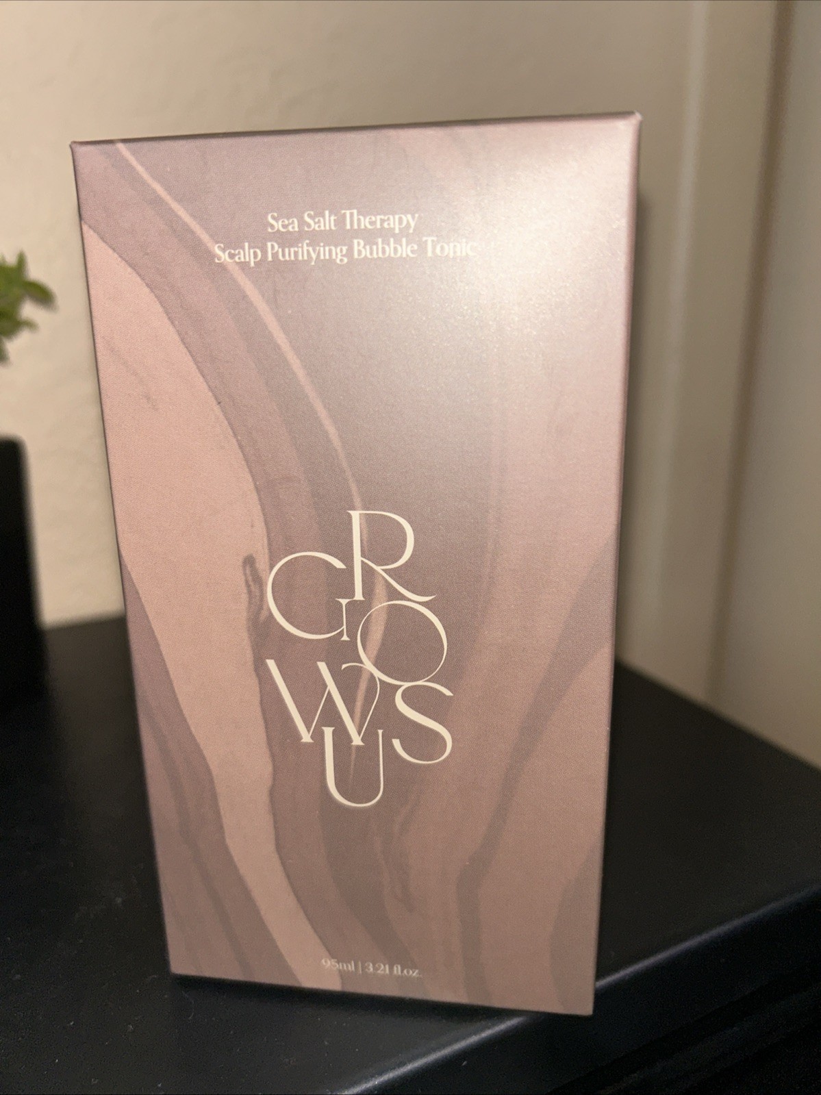 GROWUS Sea Salt Therapy Scalp Purifying Bubble Tonic 95 mL 3.21 Fl Oz New In Box