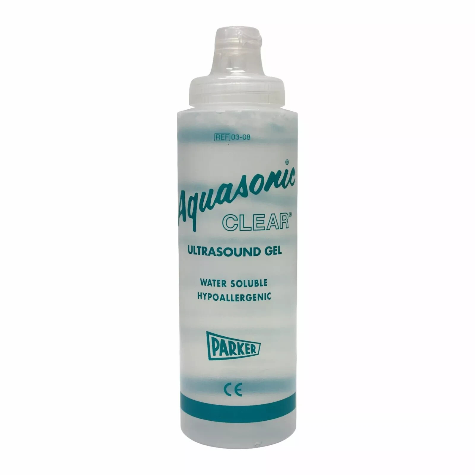 12/CS Aquasonic Clear Ultrasound Gel Clear 8.5 oz. Bottle 03-08