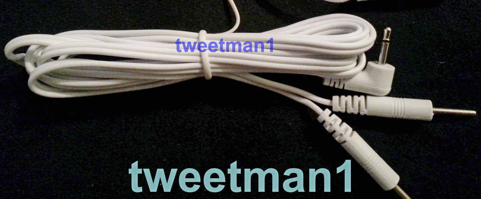ELECTRODE LEAD WIRES 2.5mm COMPATIBLE W/ MAGIC TOUCH PRO SERIES 104 MASSAGER