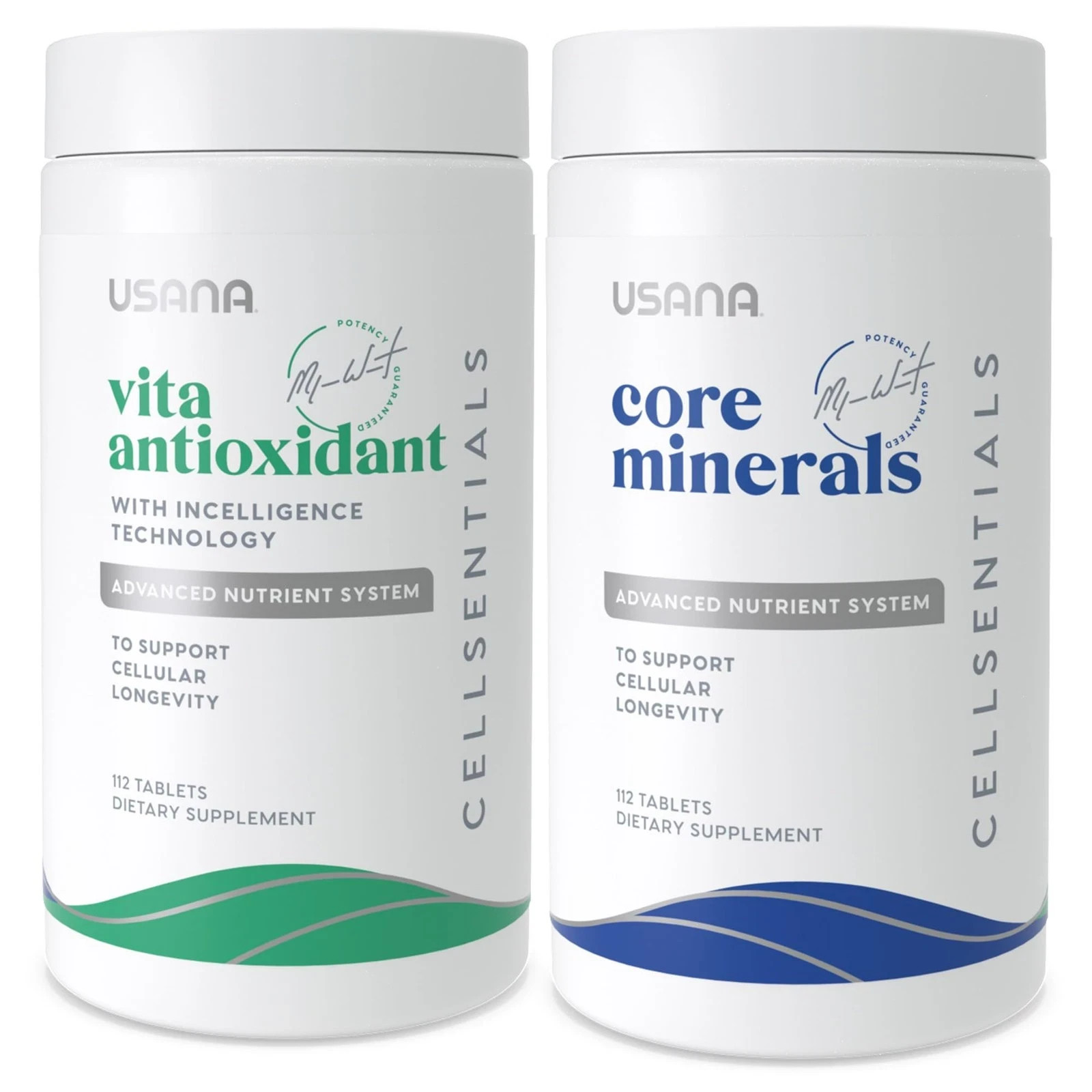 itamin Supplement Tablets 112 Count Core Minerals Vita Antioxidant USANA Total