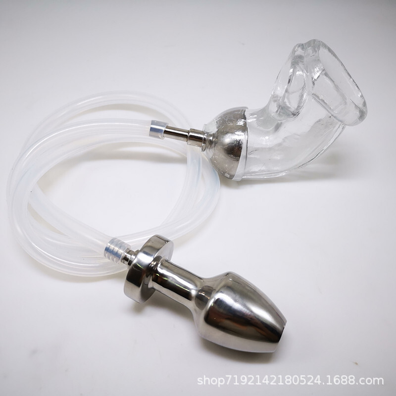 Shower Cleansing Kit Vaginal Anal Enema Colon Douche Enema System Colonic Metal