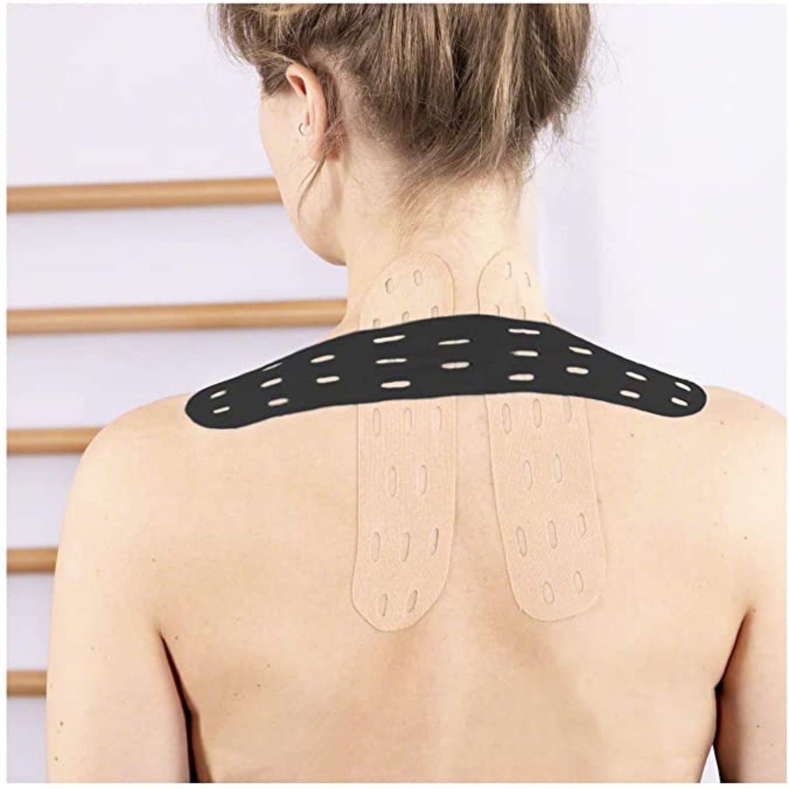 CureTape Punch Kinesiology Tape: 2 in. x 16.5 ft. (Black)