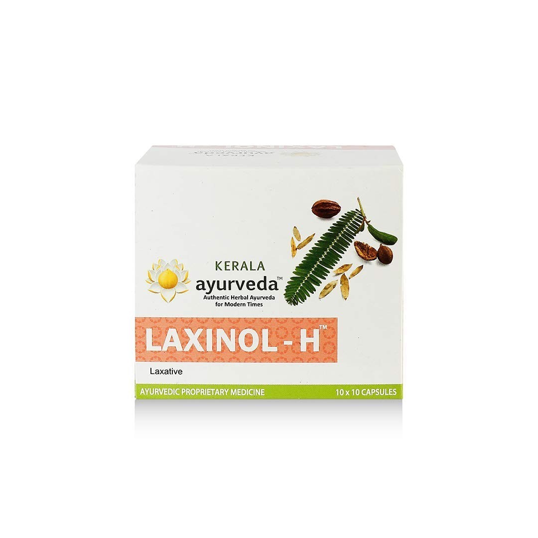 Kerala Ayurveda Laxinol-H 100 Capsules | Digestion & Constipation