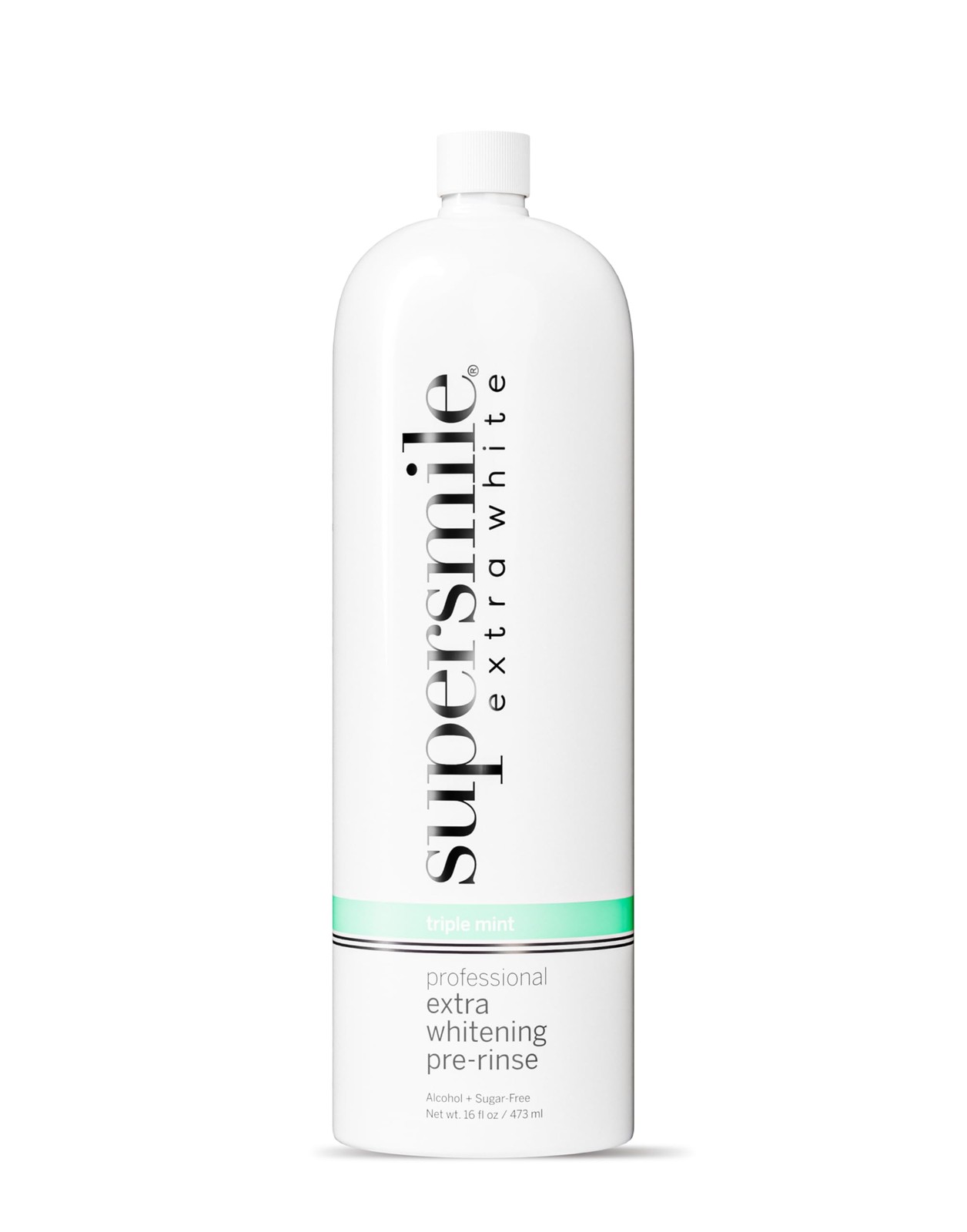 Mouthwash 16 oz Whitening Pre Rinse Hydrogen Peroxide Enamel Safe Supersmile