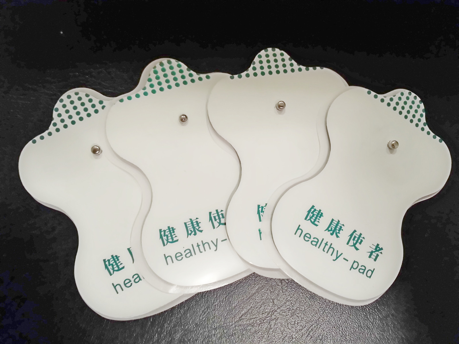 Electrode Pads (4) for Digital Massage / TENS / Electronic Physiotherapy