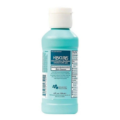 Antiseptic Antimicrobial Skin Cleanser Bottle 4% Streng
