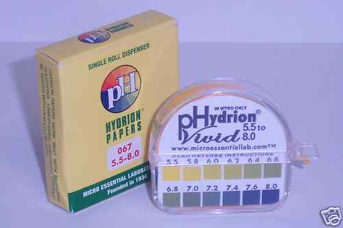 SALE on 2 Rolls! pH Tape Strips Paper 4 Acid Alkaline Health TEST Saliva & Urine