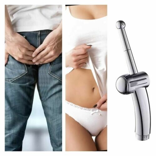 Shower Douche Enema Nozzle Sprayer Head Attachment Vaginal Anal Cleansing Clean