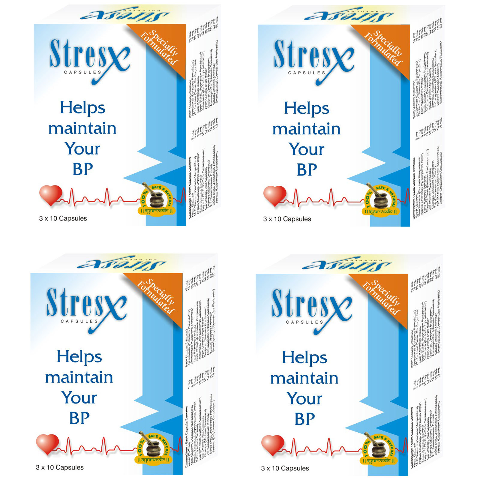 High Blood Pressure Supplements Control Hypertension Natural Products 120 Pills