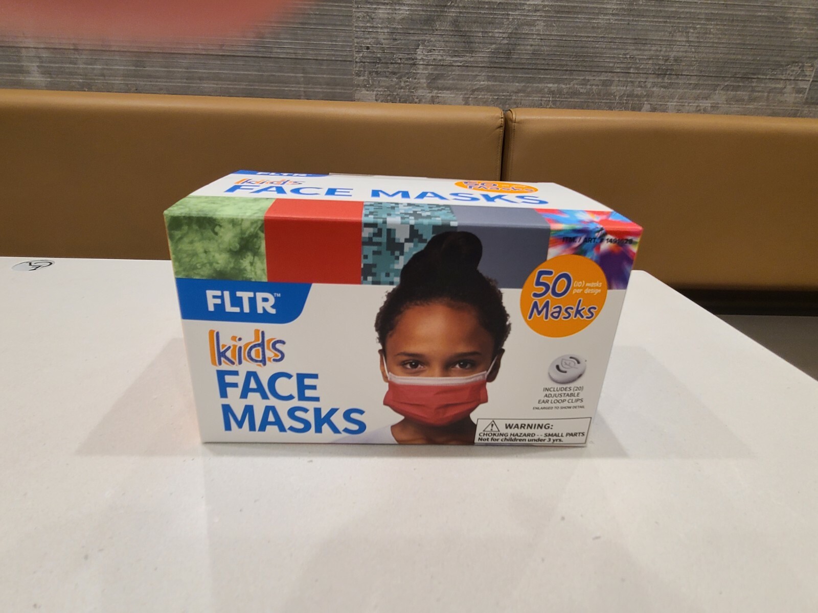 FLTR Kids Face Mask – 50 Masks-5 Different Designs