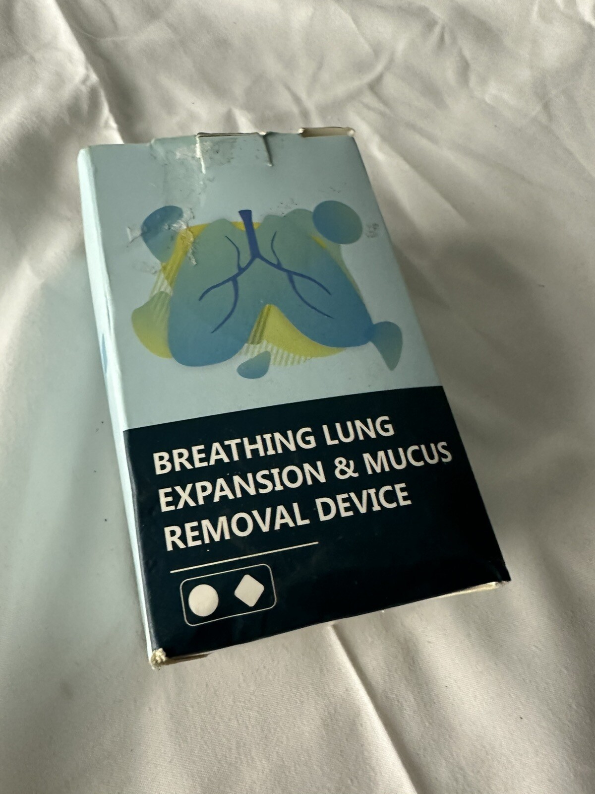 Lung Expansion and Mucus Removal Device Handheld Natural Breathing Exerciser
