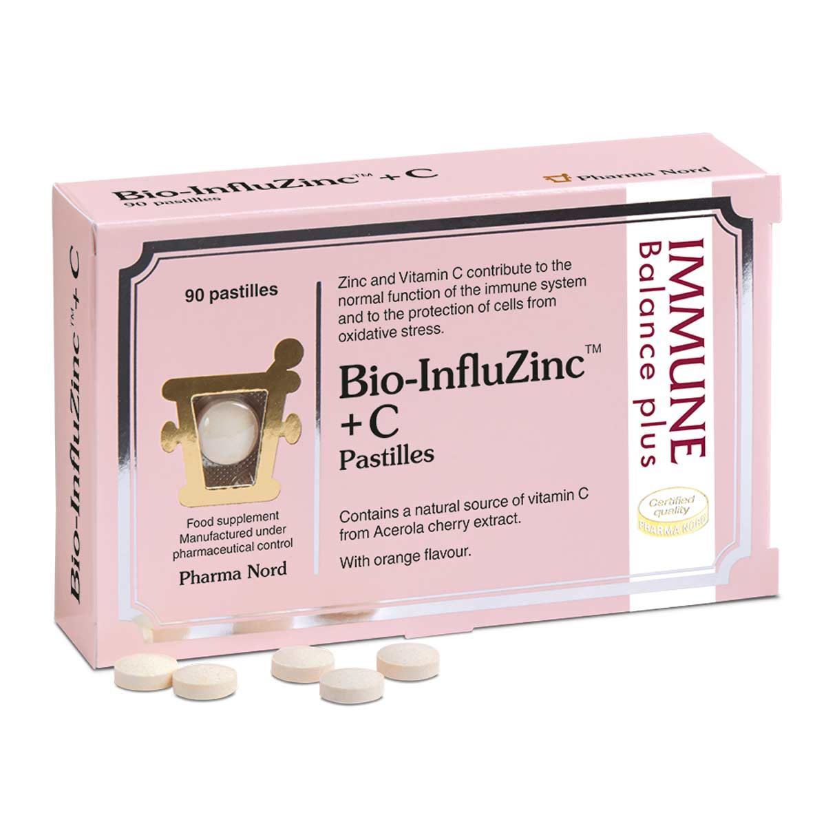 Pharma Nord Bio-InfluZinc + C – 90 Tablets