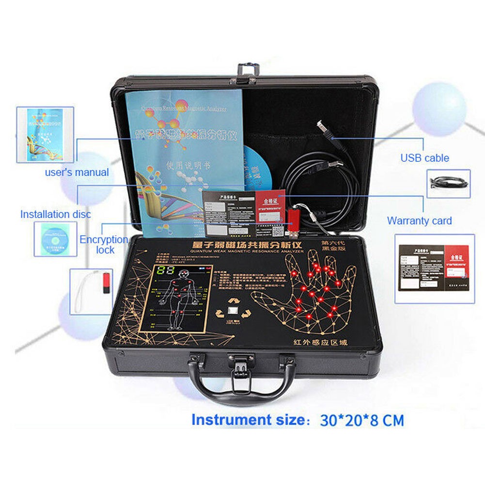 2026 Newest 6THGen Quantum Magnetic Body Analyzer English Version Health Care