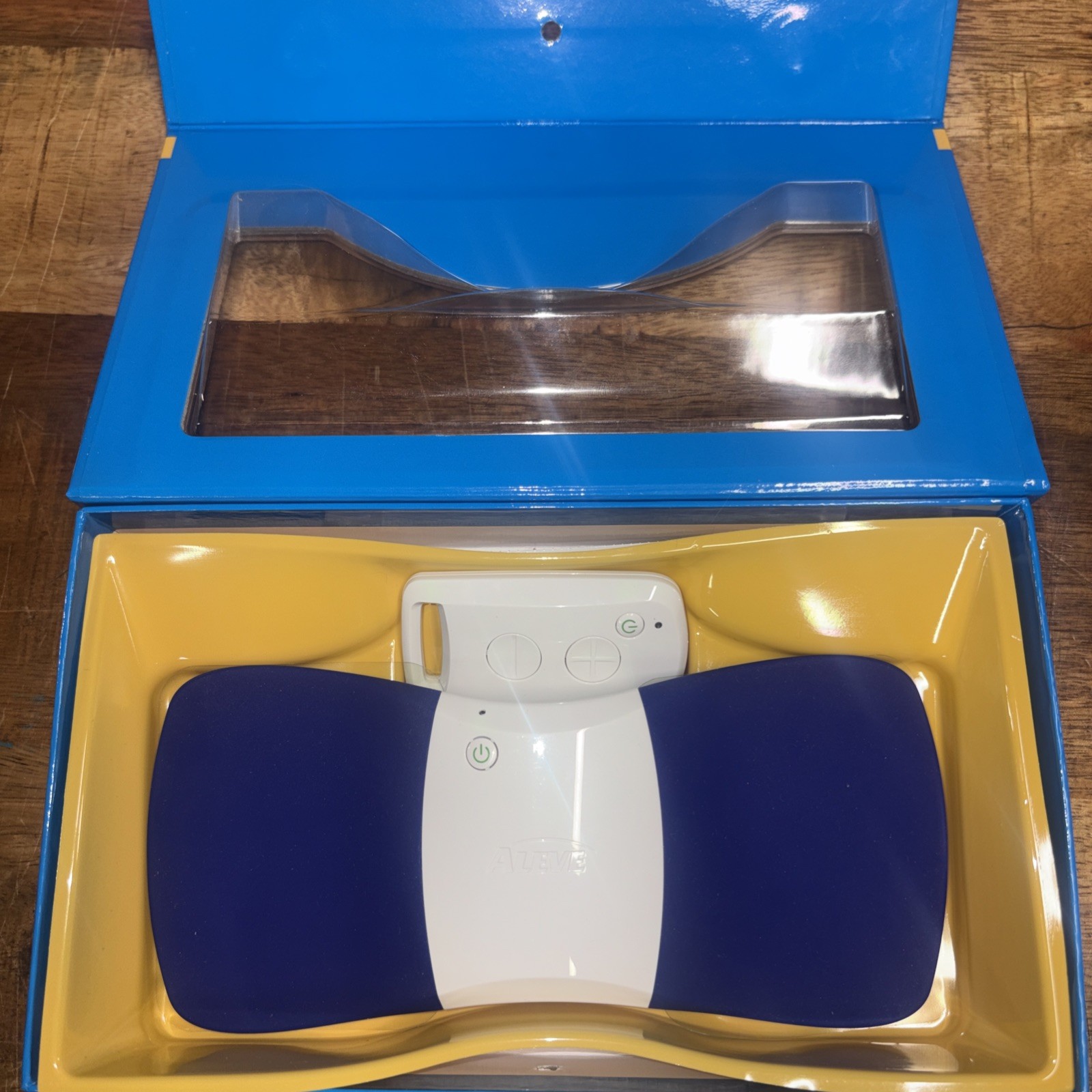 Aleve Direct Therapy Tens Device Lower Back Wireless Remote No Pads