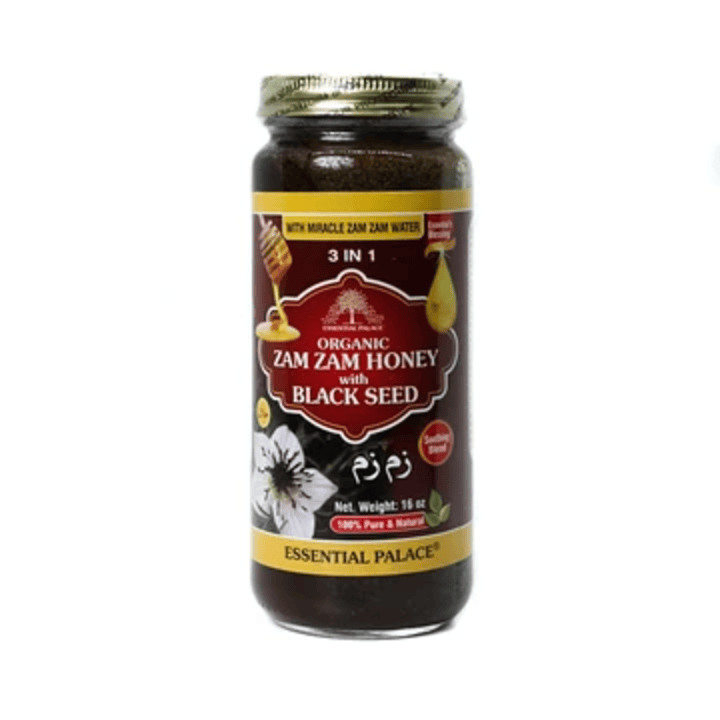 Organic Zam Zam Honey With Black Seed | ESSENTIAL PALACE