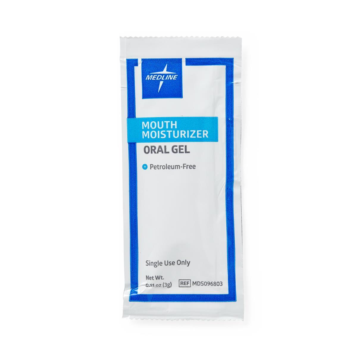 Moisturizing Oral Gel, 3 G Packet, Case of 2000